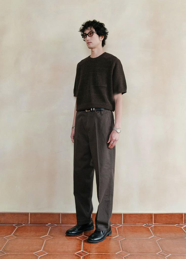 MEN IN JUNGLE 25 New Tourno Chino Pants_Regular Fit - Gray