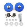 Universal Aluminum Alloy Engine Hood Cover Lock Key Pin Kit Quick Latch Release Engine Bonnets Carbon Fiber Style Latch