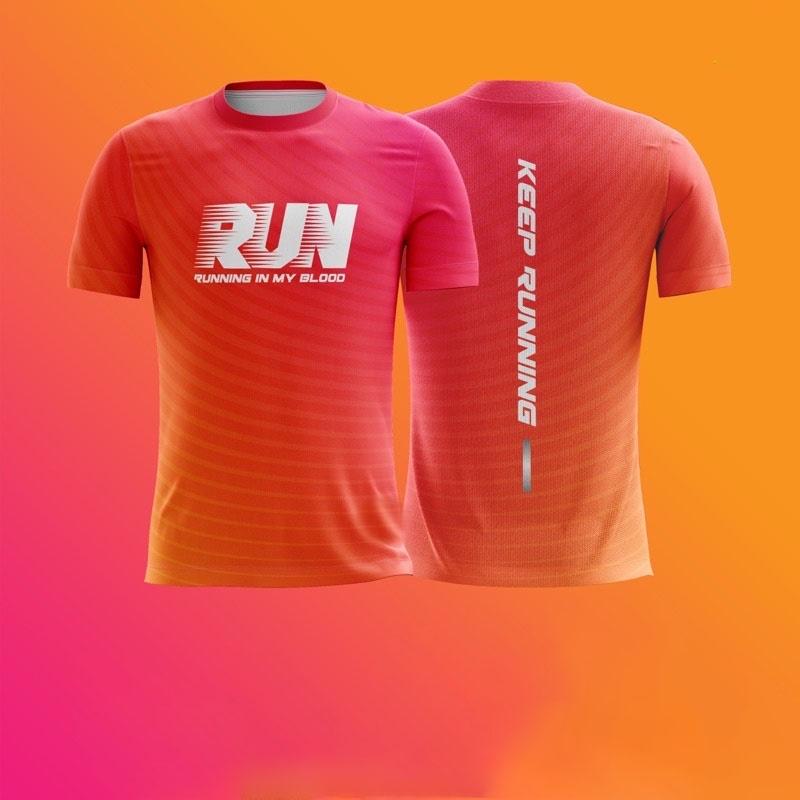 Men's Sports T-shirts 3D Printing Outdoor Fitness Short Sleeve Tops Fashion Quick Dry Men Clothing Adult and Children's Tops