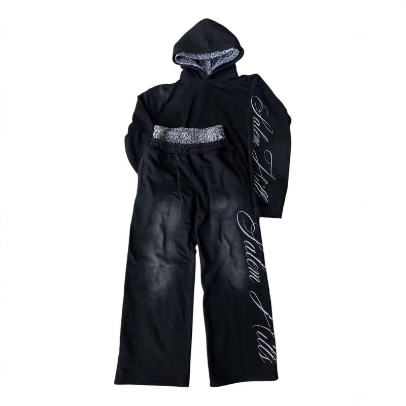 European and American Y2K street trend punk printed sweatpants