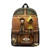 Zaino Classico Novità Cool Little Nightmares pupil Zaino per Quaderni Zaino Zainetti Stampa 3D Oxford Impermeabile Zaino da Viaggio per Ragazzi/Ragazze