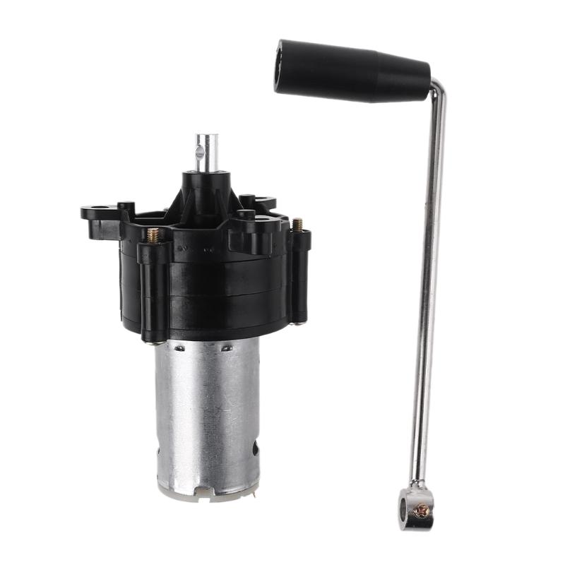 Миниатюрный ручной генератор Экологичный Миниатюрный ветро-гидравлический генератор Динамо-машина 1