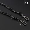Replaceable Bag Parts Crossbody Bag Belt Metal Purse Strap hardware Bag Chain Leather Bag Strap