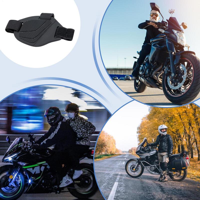 Motorcycle Shoe Protector Motorcycle Motorbike Shift Pad Shoe Boot Cover Adjustable Gear Accessories Anti-Slip Boot Guards For