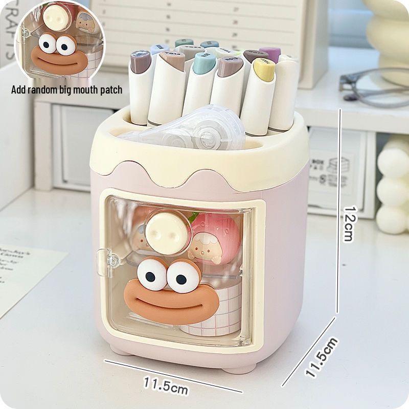 Creative Cartoon Pen Holder: Elementary School Reward & Children's Learning Gift