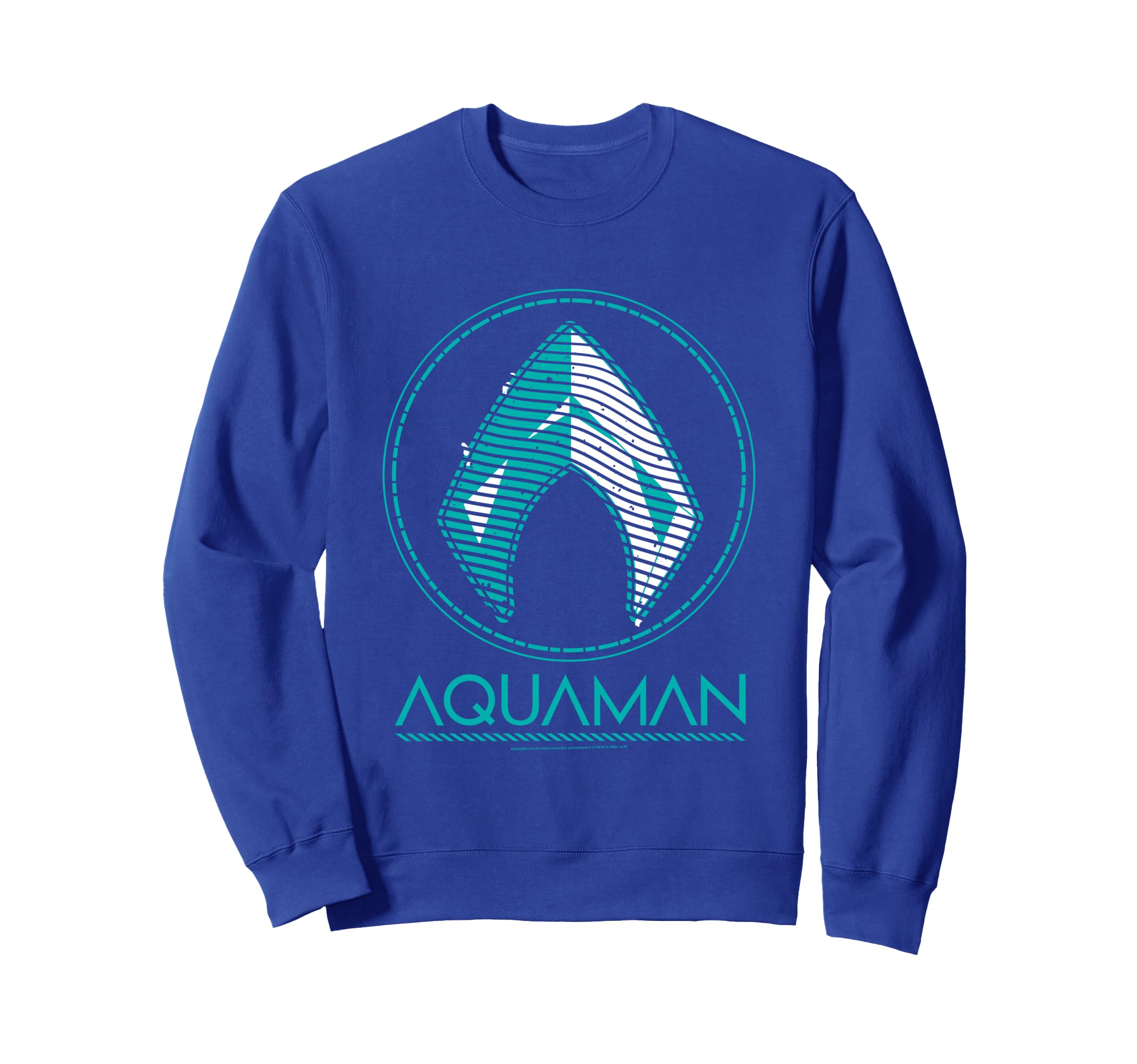 Aquaman movie Aquaman artistic logo sweatshirt
