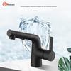LINGJULI Pull-Out Single Handle Bathroom Basin Faucet