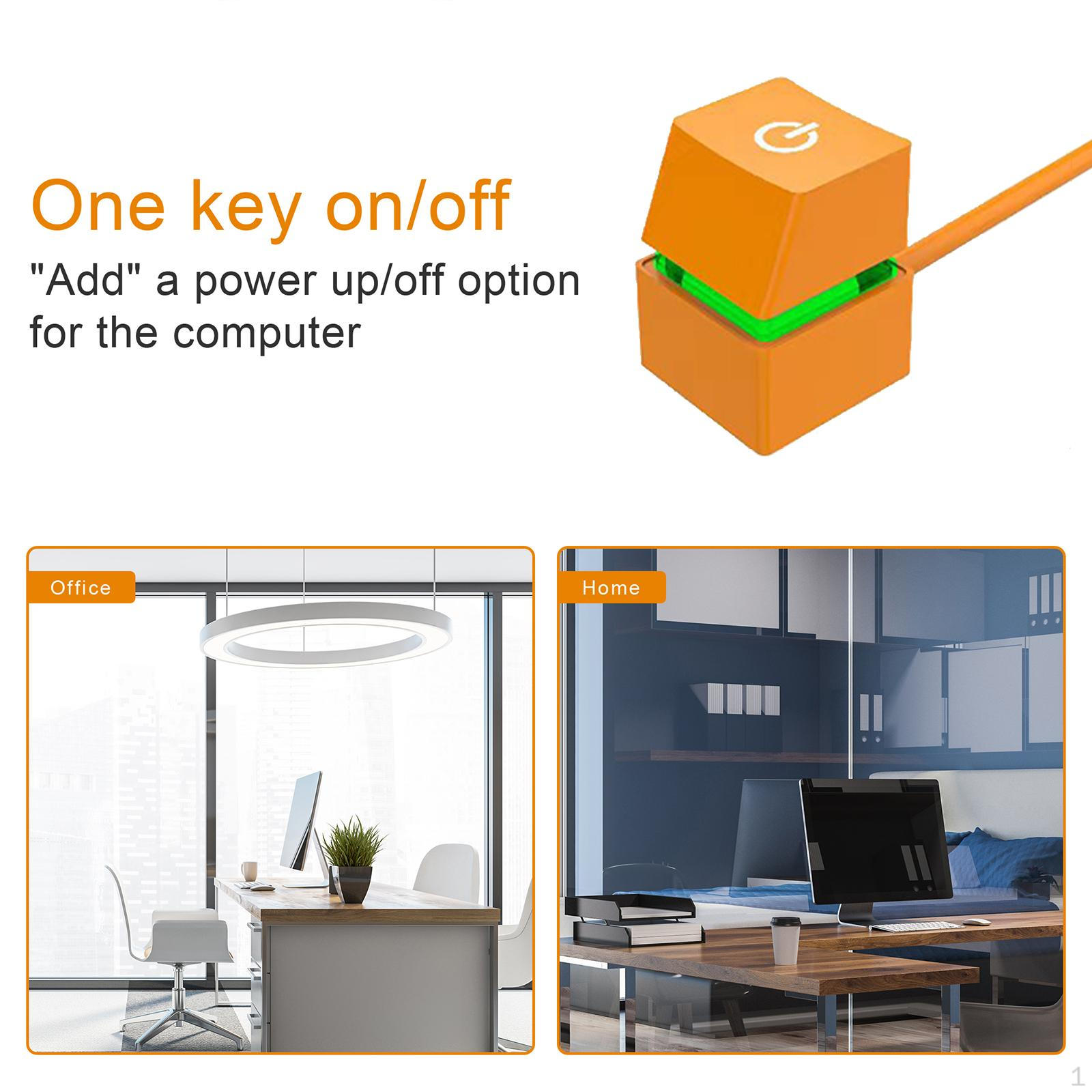 

Кабель-адаптер управления выключателем питания настольного компьютера Green Light 2M