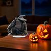 Halloween Witch Decoration Witch Decor Spooky Halloween Crow Witch Acrylic Ornament for Home Office Decor 2d Raven for Bookshelf