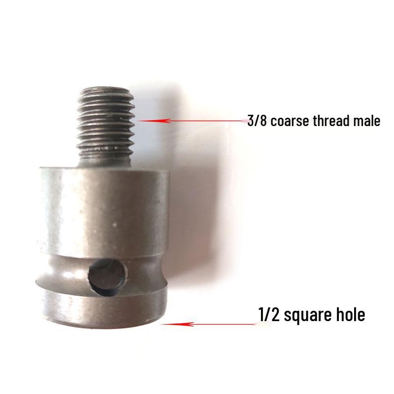 Electric Wrench Drill Chuck Adapter, Woodworking Power Tool Accessory, E18