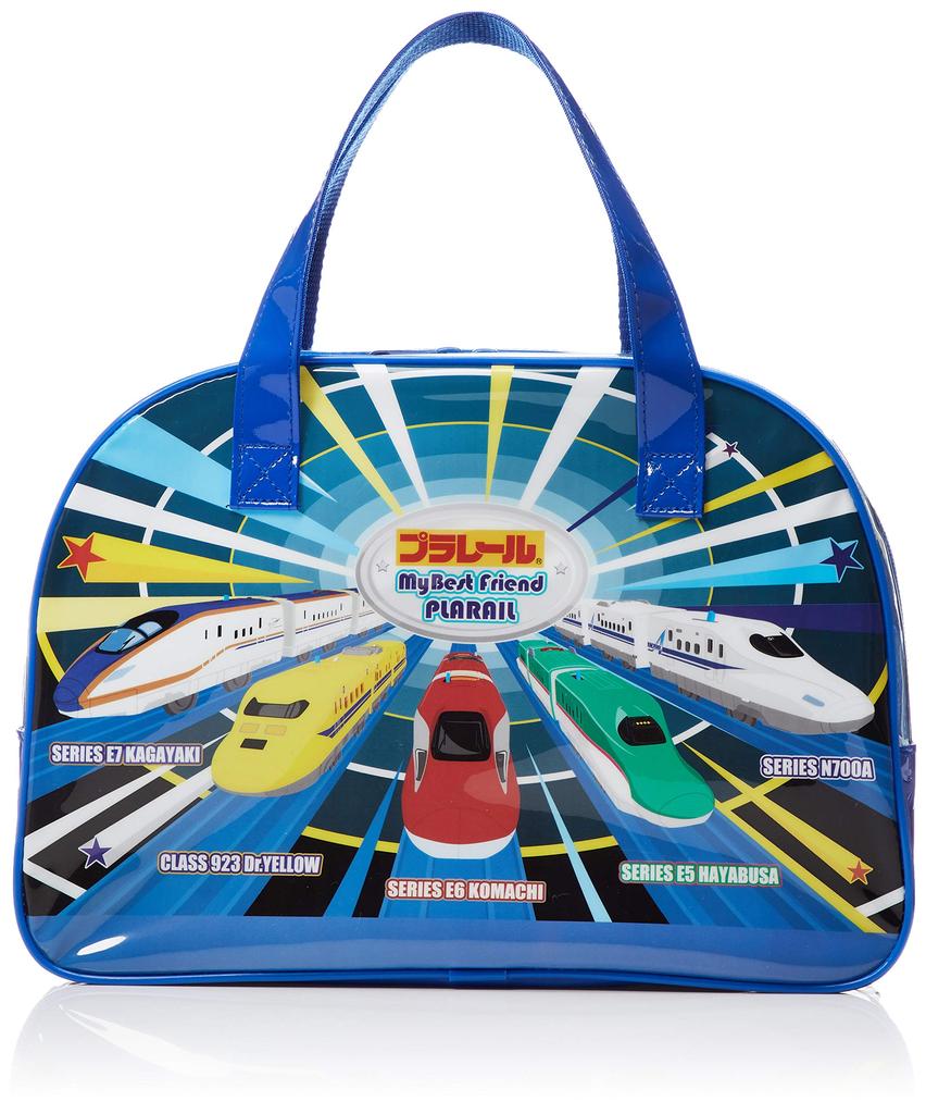 [Plarail] Boston Bag BPL-1900 Blue