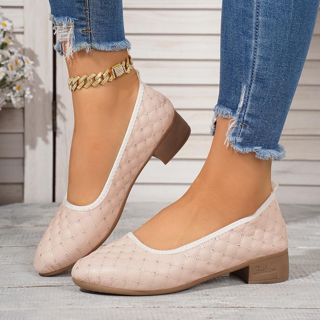 Mode 2025 Damen Trend Flach Neu Lässig Leicht Büro Kleiderschuhe Damen Baotou Slipper Bequem Elegant Loafers Schuhe für Damen