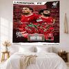 Liverpool Fc Custom Your Name Wall Decor Tapestry Art For Pet Memorial Birthdaywedding Party Backdrop Family Gift