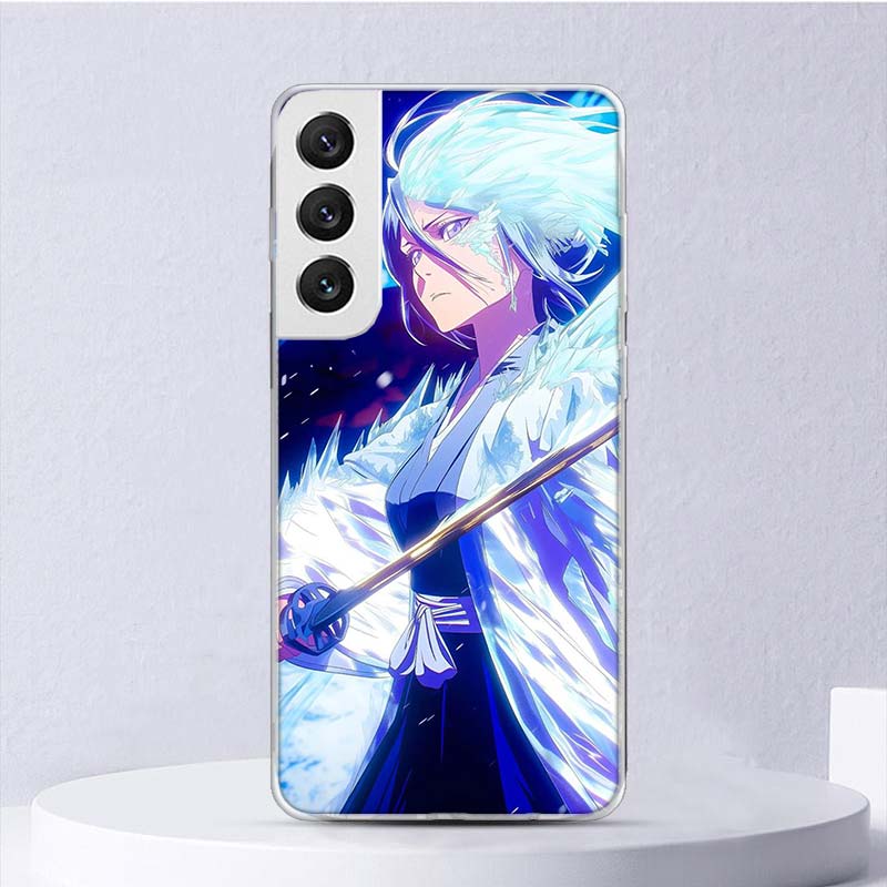 Bleach Kuchiki Rukia Soft Case For Samsung Galaxy S25 S24 S23 S22 Ultra Phone Cover S21 S20 FE S10 Plus S10E S25U Funda Coque