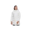 adidas Manteau Mi-long Doudoune à Capuche Sports Outdoor Hiver Femmes Manteaux Blanc GE9992