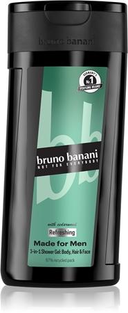 

Bruno Banani Made for Men refreshing 3 in 1 shower gel TU прозрачный