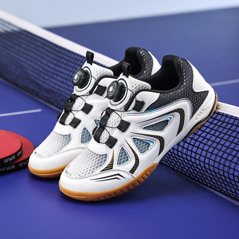 Unisex Breathable Badminton Shoes for All Ages: Professional Training & Competition Sports Footwear