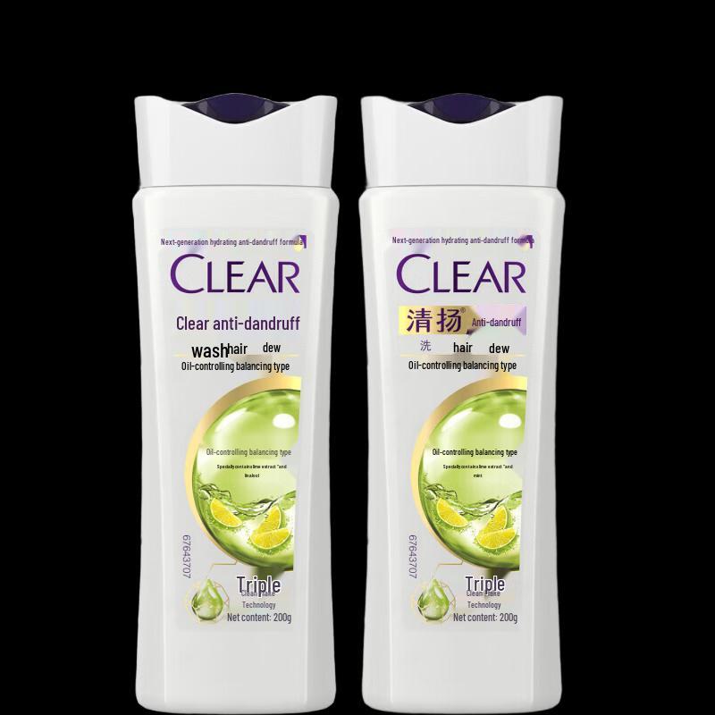 

Clear Anti-Dandruff Oil Control Shampoo (2x200g)