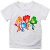 Die Fixies Grafik Kinder T-Shirt Mode Lässige Oberteile Kurzarm T-Shirt Mädchen Kleidung Sommer Rundhals T-Shirt Kinderkleidung Straße