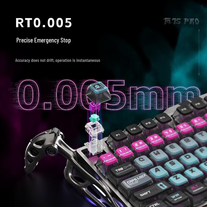 GravaStar Watt 75 PRO Gaming Magnetic Switch Keyboard