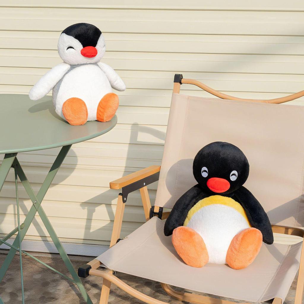 Youmai Penguin Sitting Pose Plush Toy Pinga Doll Ornament for Claw Machines
