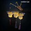 1-10PCS DIY Mid-Autumn Lantern Chinese Festival Lamp Hanging Lantern Handmade Material Rabbit Lamp Traditional Festival Gifts