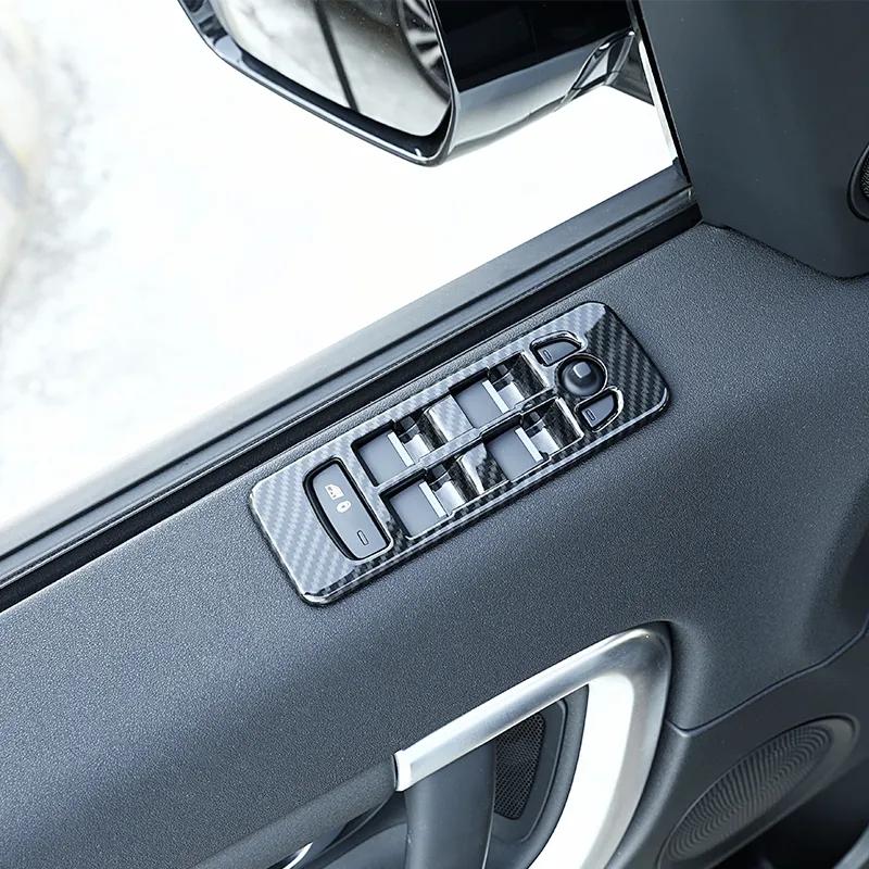 Auto Fensterheber-Taste Rahmen Trim Fit Für Land Rover Discovery Sport 2015-2018 Auto Innen