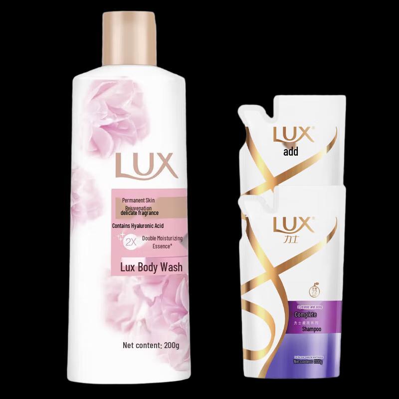 

LUX Refreshing Oil Control Body Wash & Shampoo Set