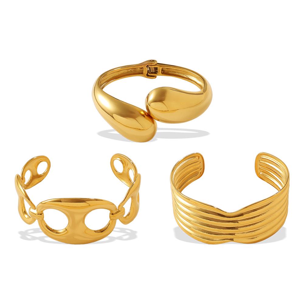 Edelstahl Schweinenase Retro Minimalistisches Armband - Europäisches & Amerikanisches Design