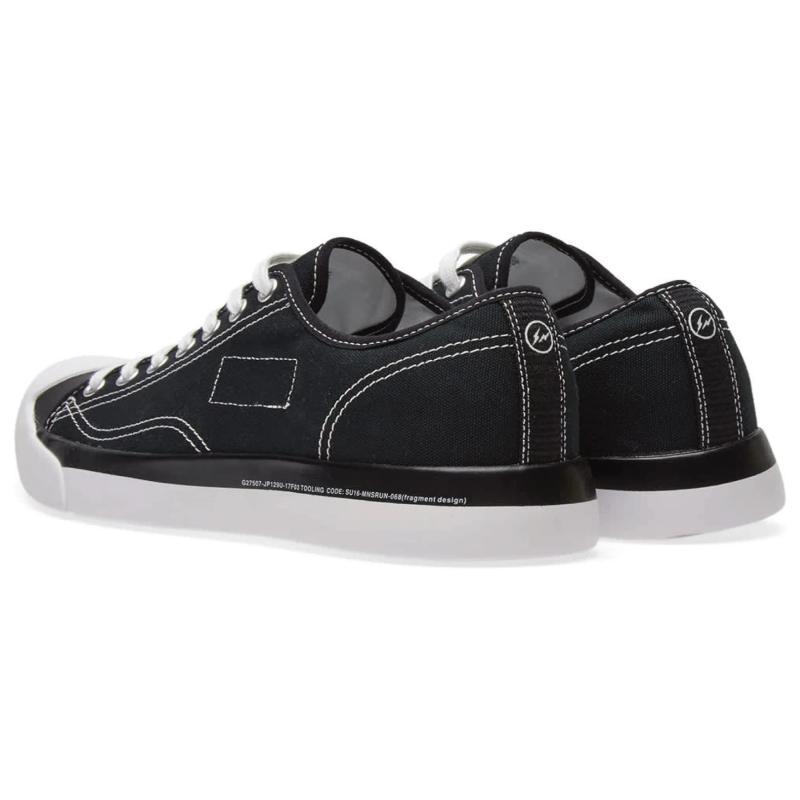 Fragment X Converse Jack Purcell Comfortable Low-top Canvas Shoes Unisex Black