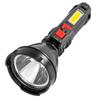 Rechargeable LED Tactical Flashlight: Compact, USB-Powered COB Light for Strong, Multi-Function Outdoor Use