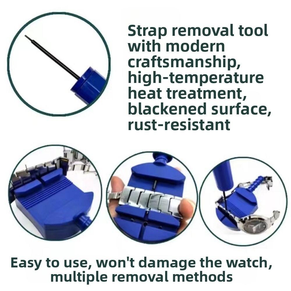 16Pcs/set Non-slip Watch Repair Tool Kit Portable Watchband Removal Tool Household