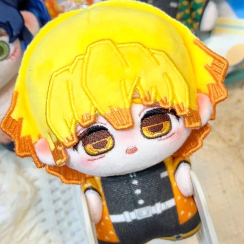 Nuovi Carini Peluche Mascotte di Demon Slayer 10cm Personaggi di Kimetsu No Yaiba Bambola di Peluche Portachiavi Morbidi Peluche per Fan Ciondolo Zaino Regalo di Compleanno