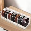 ABWR-Acrylic Belt Storage Box Transparent Storage Belt Tie Box Multi-Compartment In-Store Mall Display Shelf