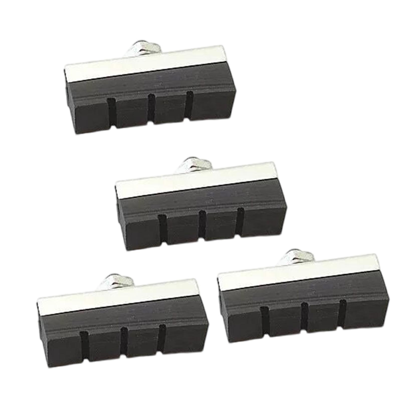 

2 пары тормозных колодок V-образного типа для велосипедов, тормозные колодки для велосипедов, комплект тормозных колодок V-образного типа для горных велосипедов, переднее заднее колесо