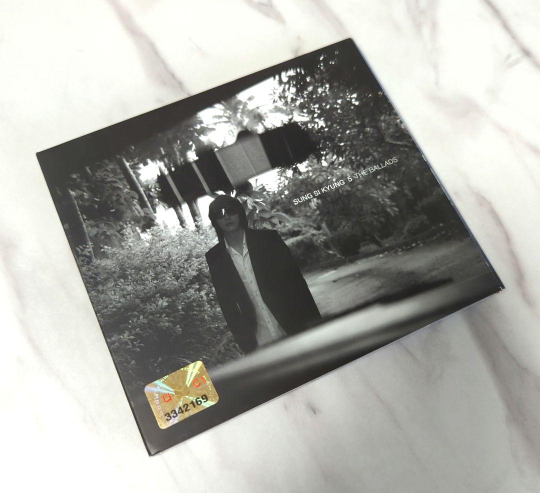 

[USED] SUNG SI KYUNG 5 THE BALLADS Sung Si Kyung 5th CD