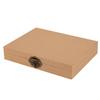 Vintage Kraft Notebook & Pen Gift Set with Customizable Logo Box