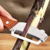 Kitchen Peeler Multifunctional Fruit Sugarcane Peeler Wooden Handle for Household Vegetables Fruit Pumpkins Scraping Tools