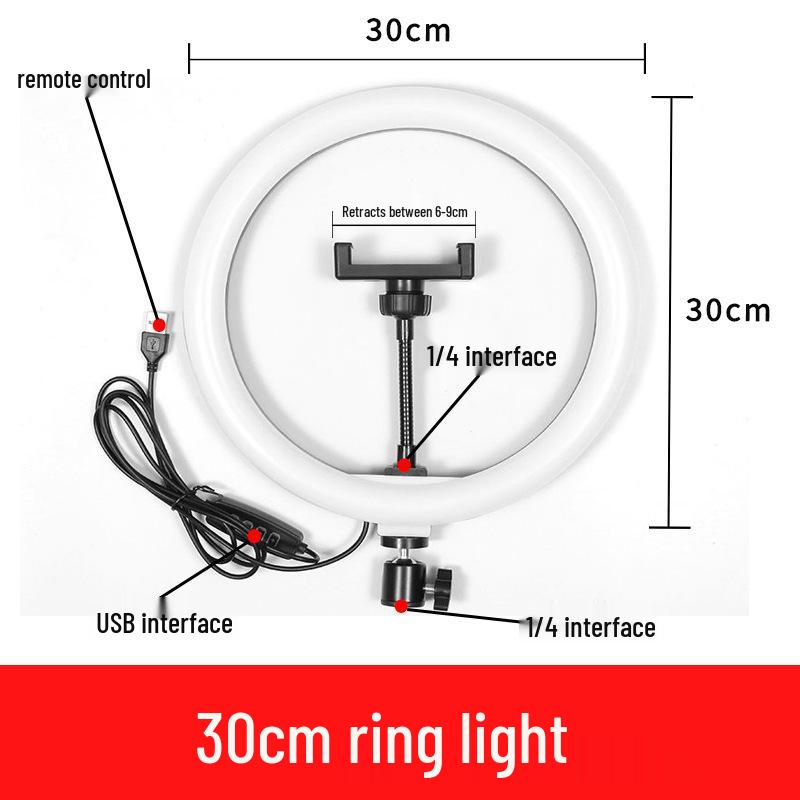 Universal Tripod Mount: Mobile, Tablet & Camera Adapter for Horizontal/Vertical Shooting - Live Streaming Accessory Clip