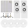 1 Set For Midea V12/ For Eureka J12 For Ultra Filter Mop Cloth Bag Side Brushes Kits Vacuum Cleaner Accessories Spare To Replace