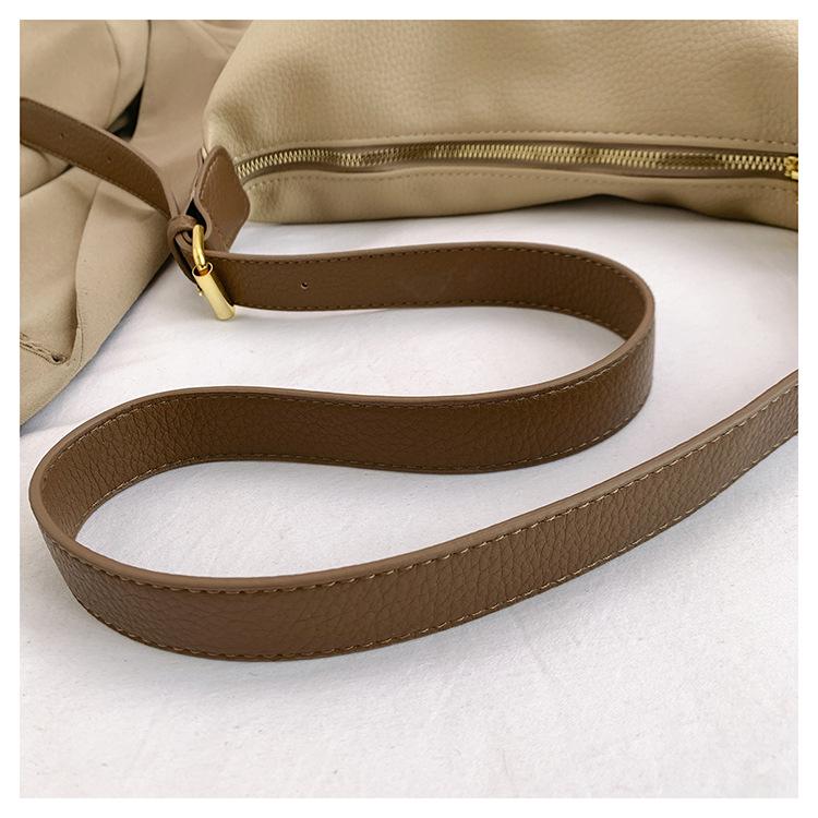2025 Neuer Stil Damen Knödel Schulter- und Umhängetasche - Trendige Koreanische Mode Handtasche aus Weichem PU-Leder