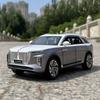 1/24 Hongqi E-Hs9 Suv Alloy New Energy Car Model Diecast Metal Toy Vehicles Car Model High Simulation Sound And Light Kids Gifts