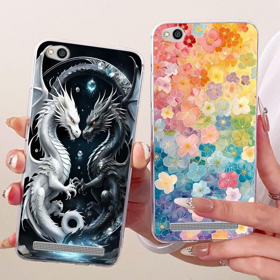 For Redmi 3 Clear Case Aesthetic Luxury Cute Cat Fashion Butterfly Funny Painted Funda For Xiaomi Redmi 3 Casing