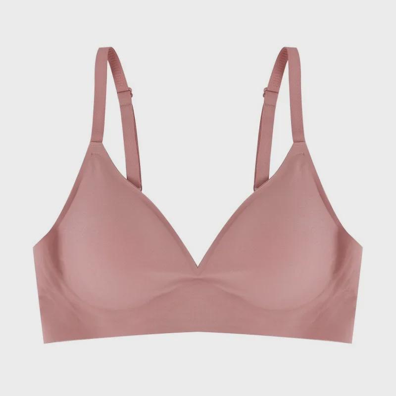 Seamless Padded Bra for Women with Small Busts - Wire-Free with Waist Slimming Design