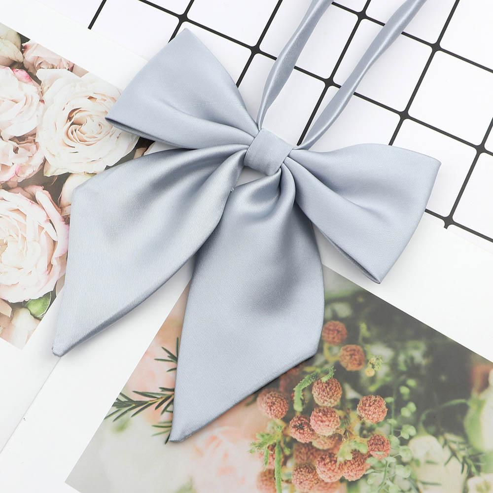 Perfect Match Colorful Women‘S Shirts Bowtie Ladies Girl School Wedding Party Bowknot Pink Bule Black Classic Butterfly Knot Suits Accessories