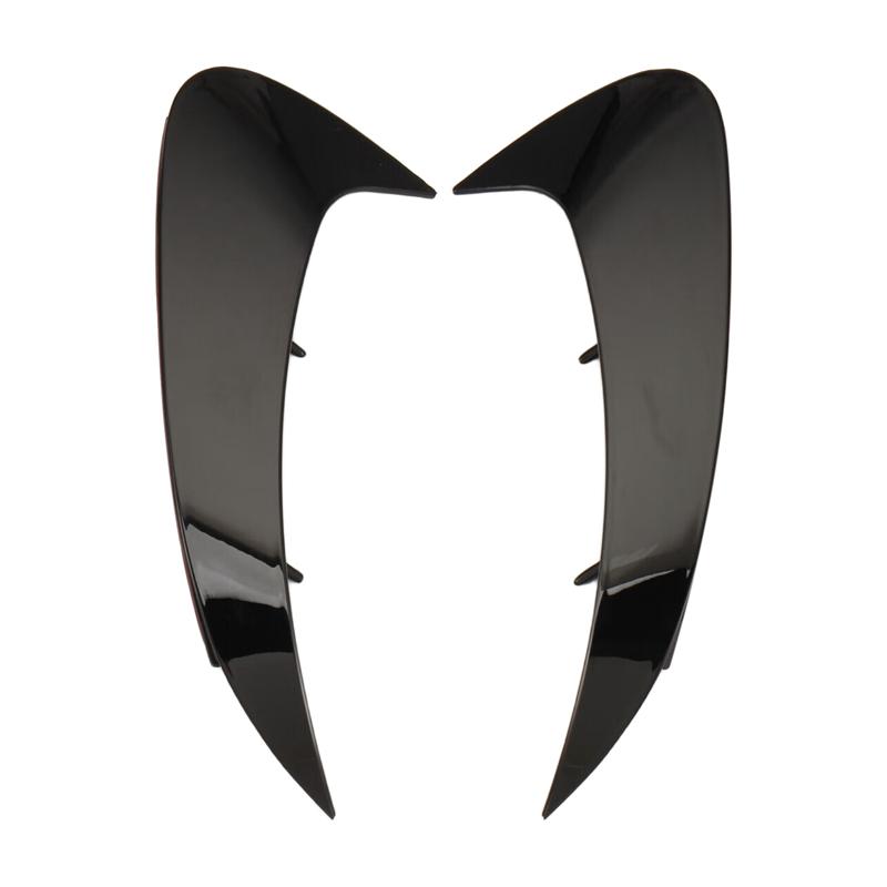 

For A-Class W177 + Compatible Car Rear Bumper Splitter Spoiler Cover Trim Rear Fog Lamp In Paste Style Bright Black