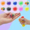 5/10/20Pcs 3.5cm Squeeze Ball Grape Ball Stress Relief Fidget Sensory Toy Kids Boy Girl Birthday Party Favors Pinata Filler Gift
