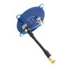 Triples Feed Patches-1 5.8G 9.4DBI Circular Polarized FPV Antennas Conversion to 100MHz Remote Control Goggles Accessories