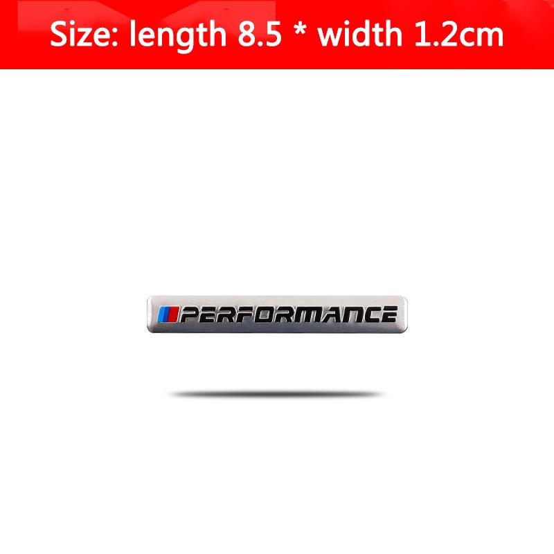BOHQ2 Car Body Decorate Sticker For BMW 1 3 5 7 Series X1 X3 X5 G30 G20 G11 F10 F34 Car Logo Trunk Styling Modified Decal Accessories