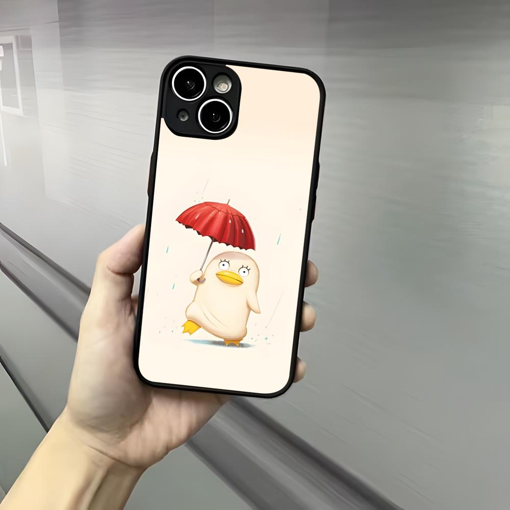 A-Anime Gintama Mr. Raindrop Phone Case For Iphone 17 16 15 14 13 12 Pro Max Xr Air Plus Skin Feel Black Hard Shell Cover